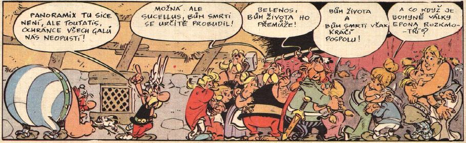 Galové diskutují o bozích (díl Věštec)